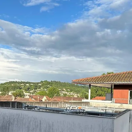 Appartement Cosy Agen Centre Avec Lit King Size Exterior foto